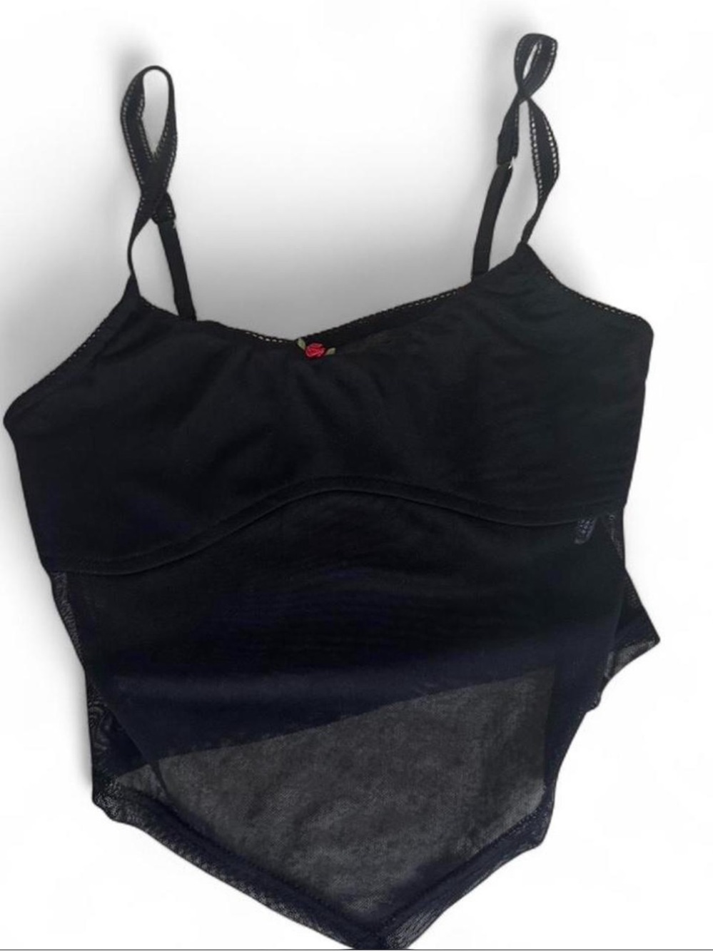 edikted sheer mesh tank going out top - Picture 2 of 3